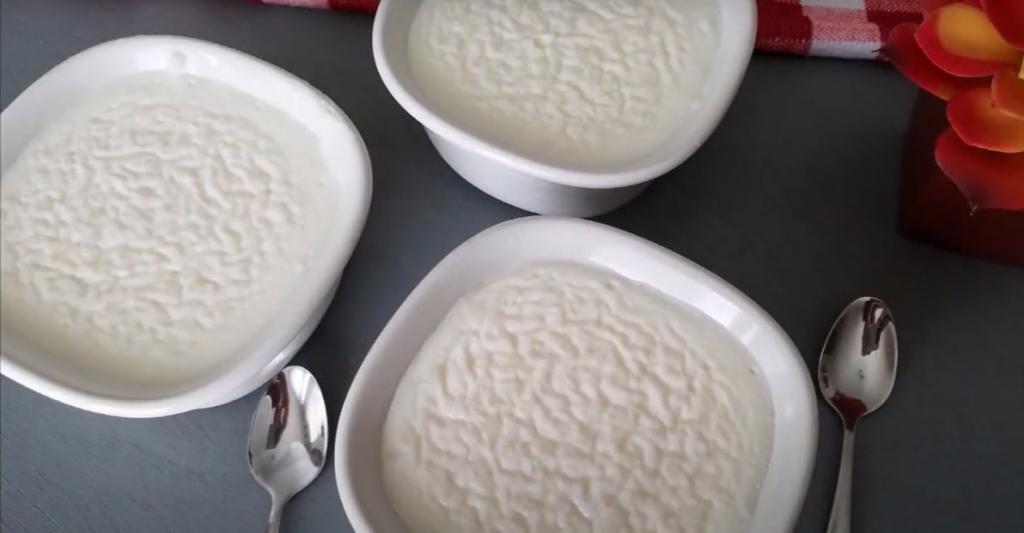 Roz bel labn dessert