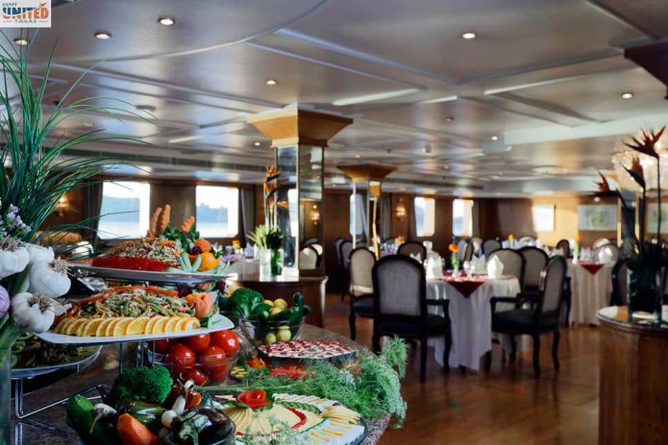 MS Medea Nile Cruise restaurant