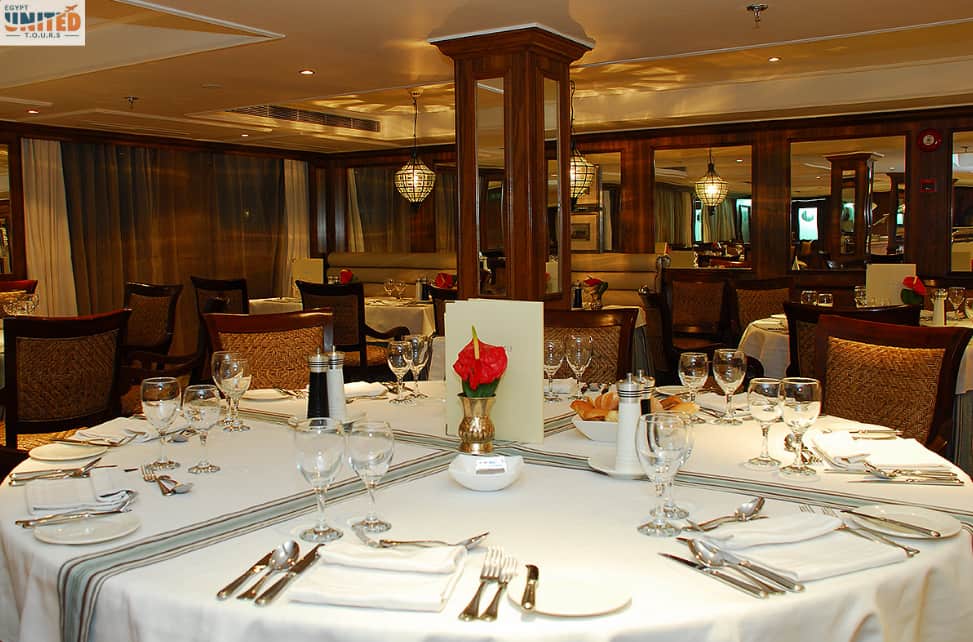 MS Tosca Nile Cruise restaurant