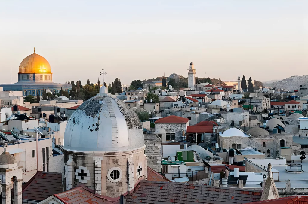 Jerusalem, Urban Skyline, Architectural Dome, Architecture, Built Structure