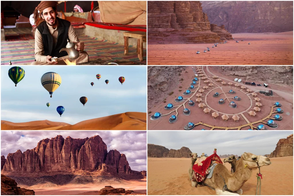 most of common activites you can do in wadi rum
