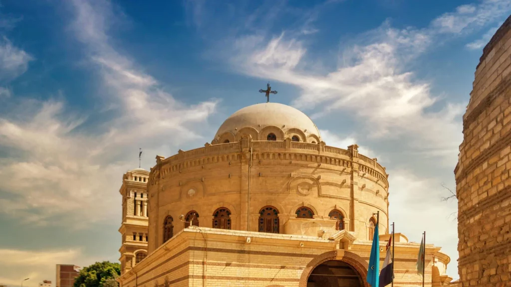 Saint George Church in Old Cairo.