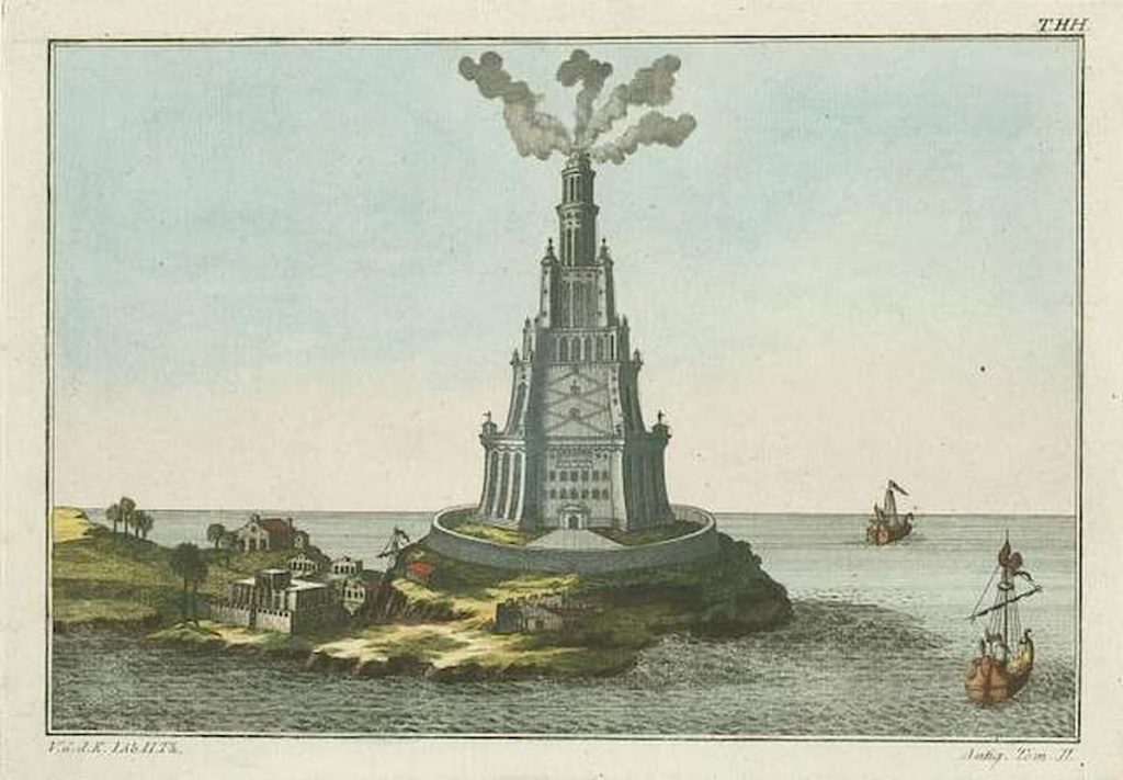 Ancient Lighthouse of Alexandria, Egypt