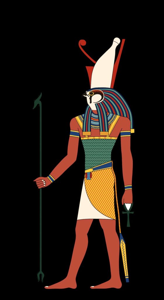 Horus God, one of the ancient egyptian myths