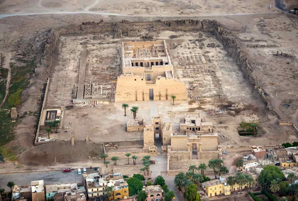 Ramesses III’s Fortress Medinet Habu Palace
