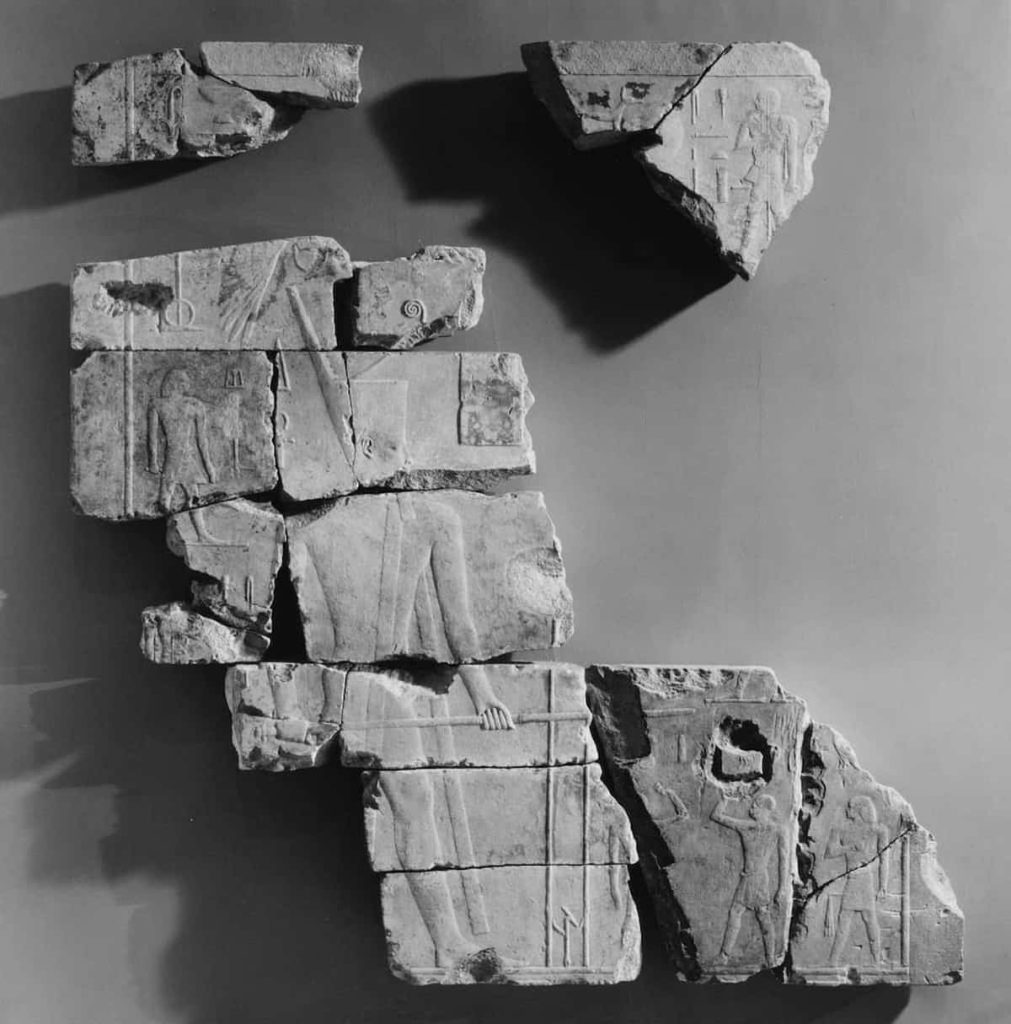 relief from the palace of apries in memphis