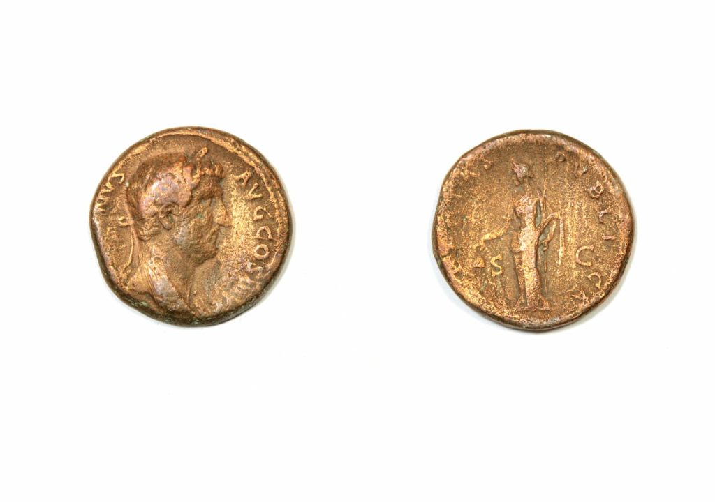 Ancient golden coin