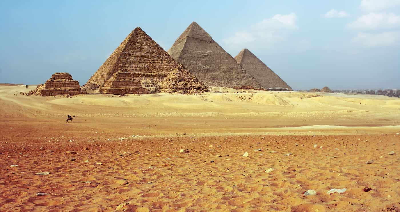 Egyptian Pyramids' Location