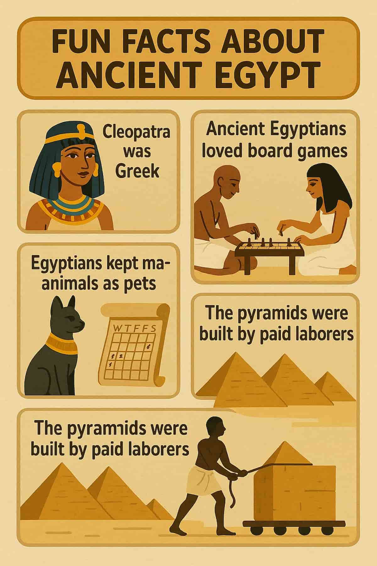 15 Fun Facts About Ancient Egypt