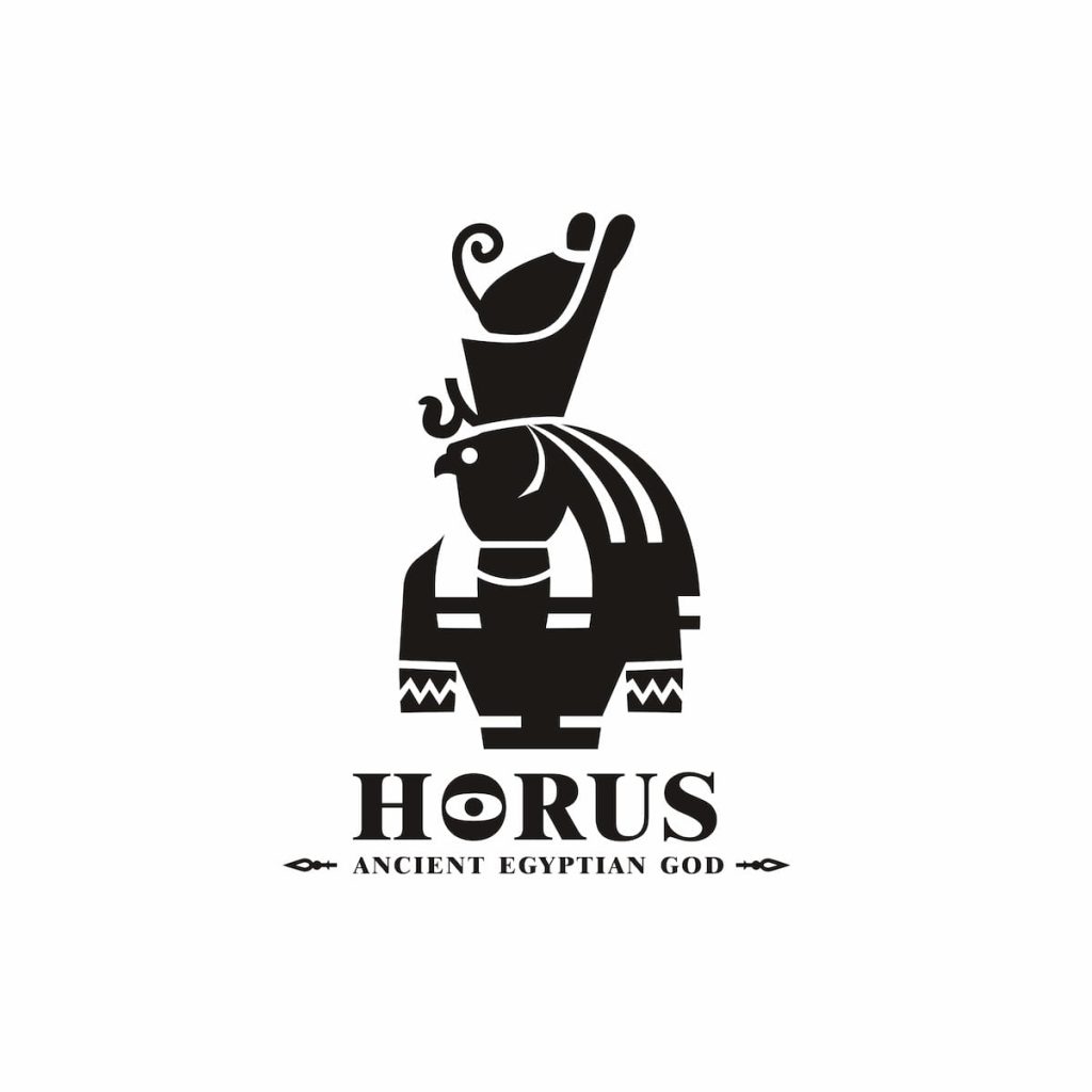 Ancient egypt god horus