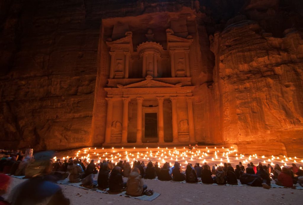 Al Khazneh in Petra, Jordan.