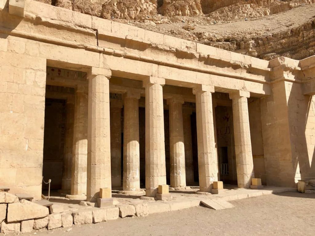 Anubis Chapel, Mortuary Temple of Hatshepsut, Luxor
