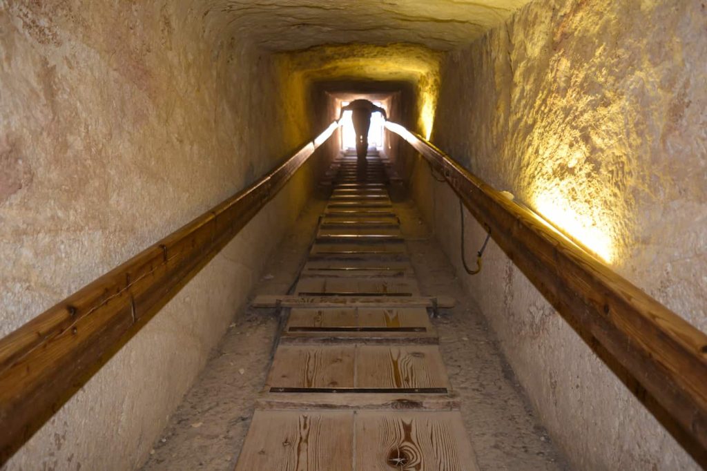 The Pyramids from Inside