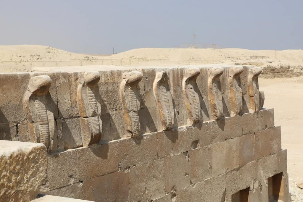 Rearing Cobras, The South Tomb, Saqqara, Egypt