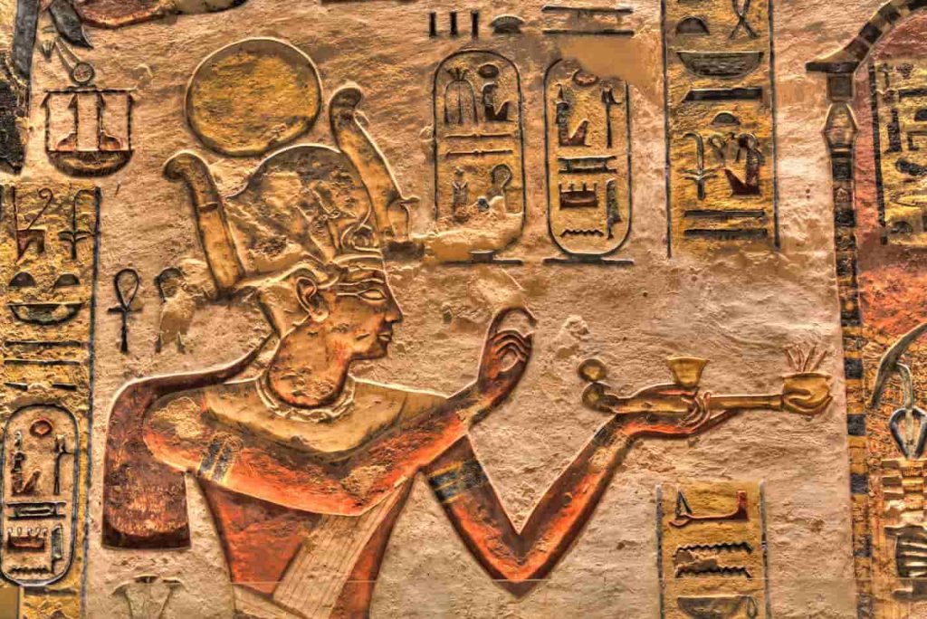 valley of the kings scene