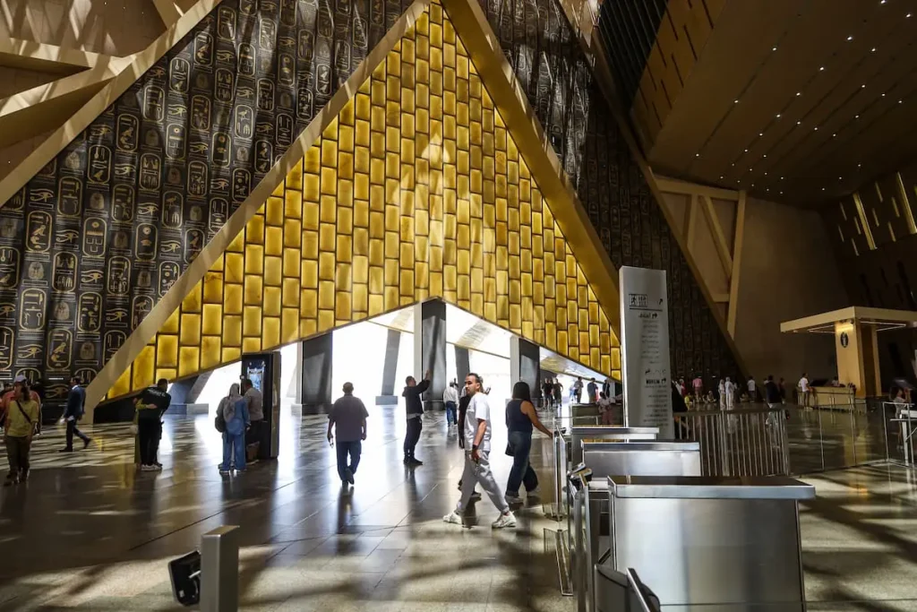 he GEM The Grand Egyptian Museum, New Giza Museum, the largest archaeological museum in the world