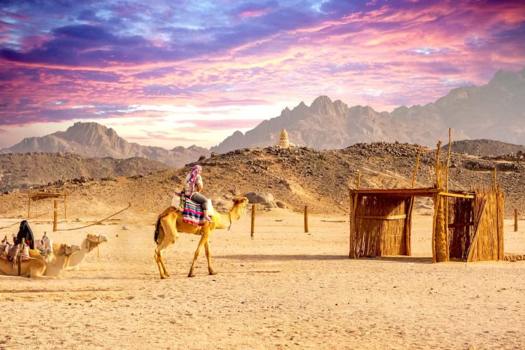 Bedouin Village, Oriental desert near Safaga, Egypt