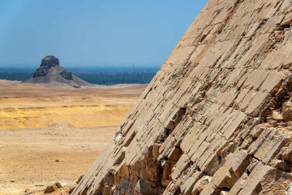 Black Pyramid and Bent Pyramid in Dahshur, Egypt