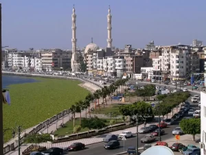 Damietta in Egypt