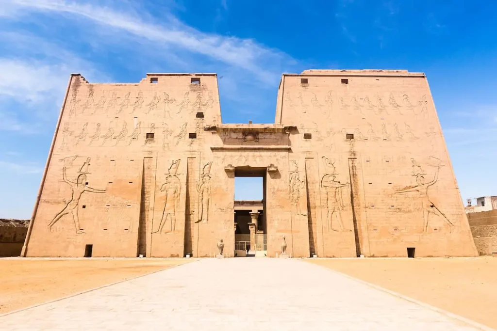Horus Temple , Edfu, Egypt. Africa.