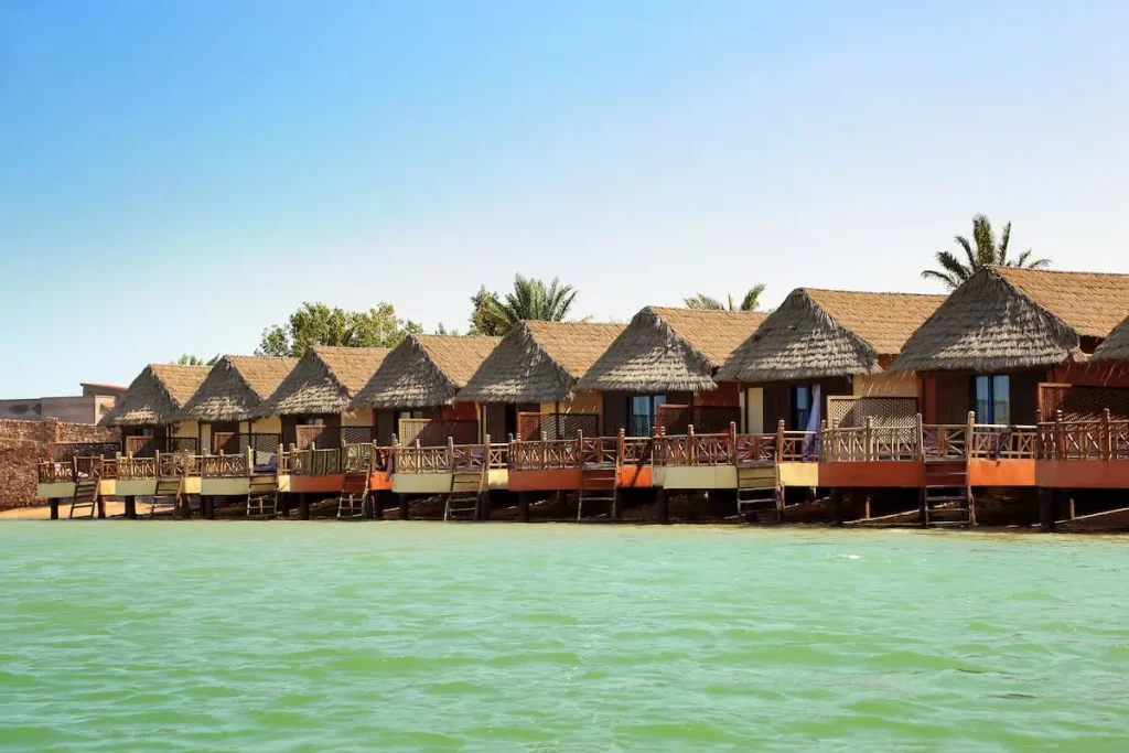 bungalows resort in El Gouna Egypt
