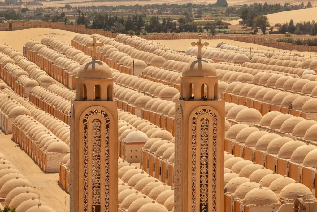 Orthodox monastery of Saint Fana (Monastery of Abu Fanah) in Western Desert