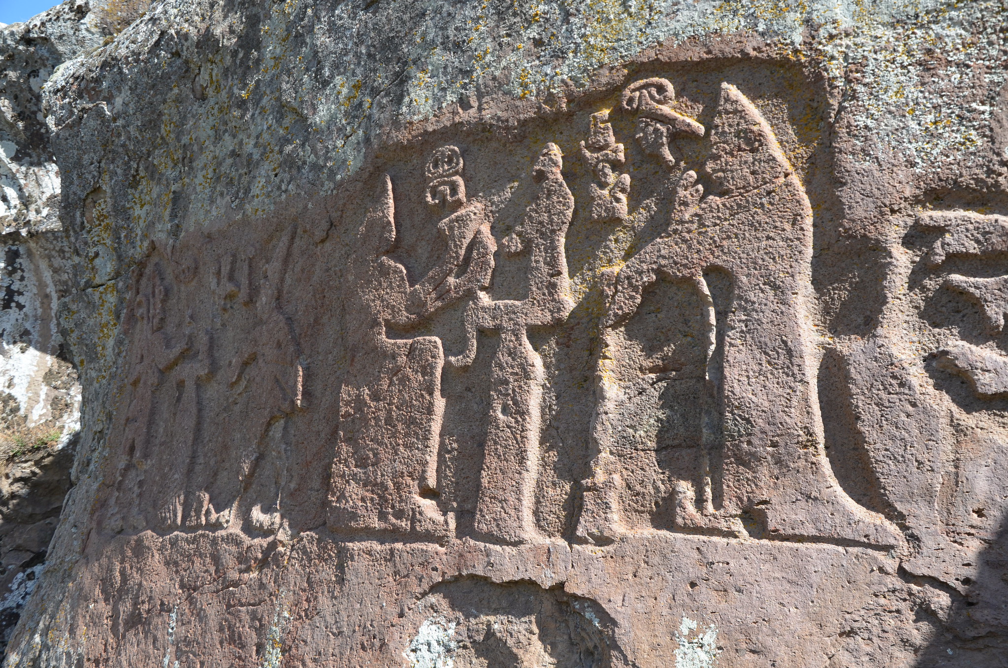 Hittite rock relief