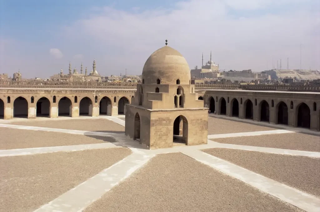 Ibn tulun mosque, unesco world heritage site, cairo, egypt, north africa, africa