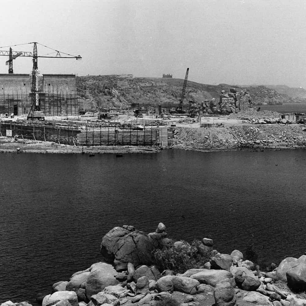 Reconstruction of the temple of Isis