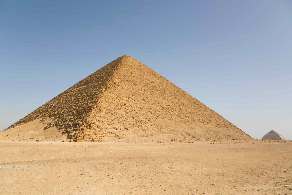 Red Pyramid, with Bent Pyramid