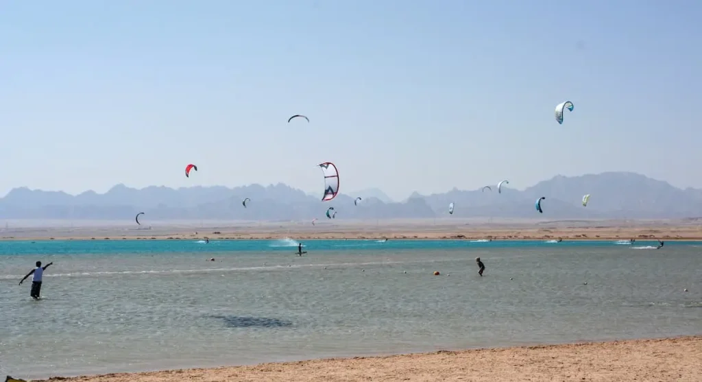 kiteboarding beach soma bay