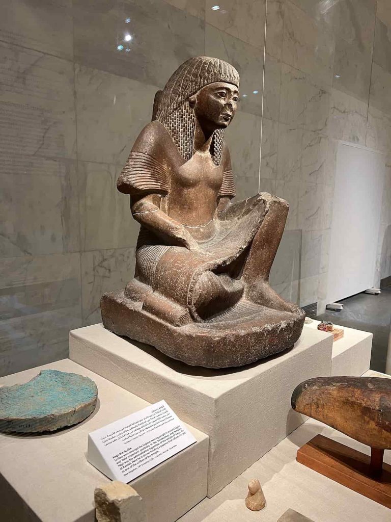 Statue of Hapi the Scribe, 19th dynasty
