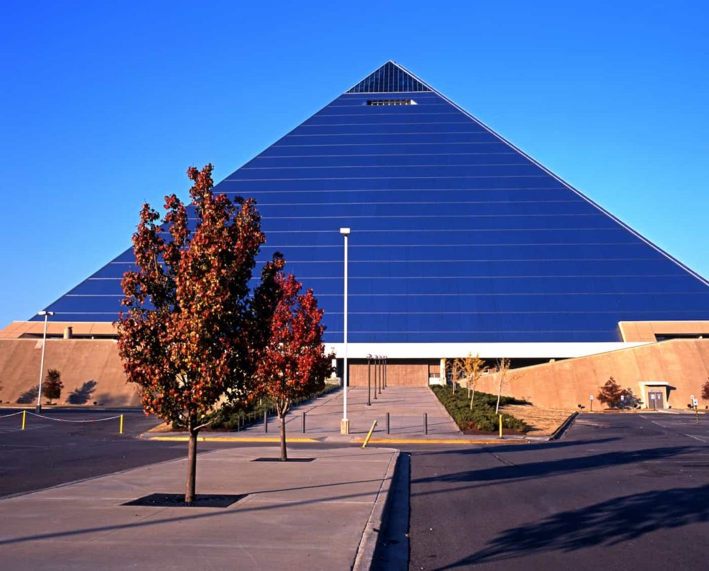 The Pyramid Arena, Memphis, Tennessee, USA
