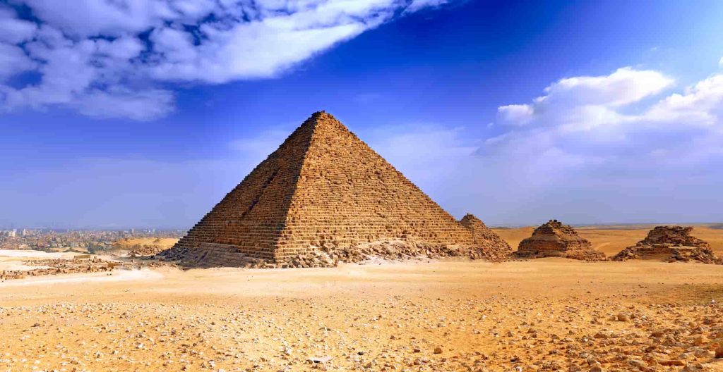 the pyramid of Pharaoh Khufu