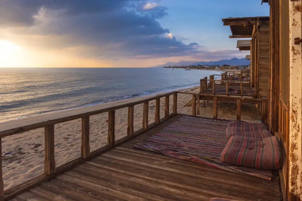 Nuweiba is a coastal town in the eastern part of Sinai Peninsula, Egypt, located on the coast of the Gulf of Aqaba.