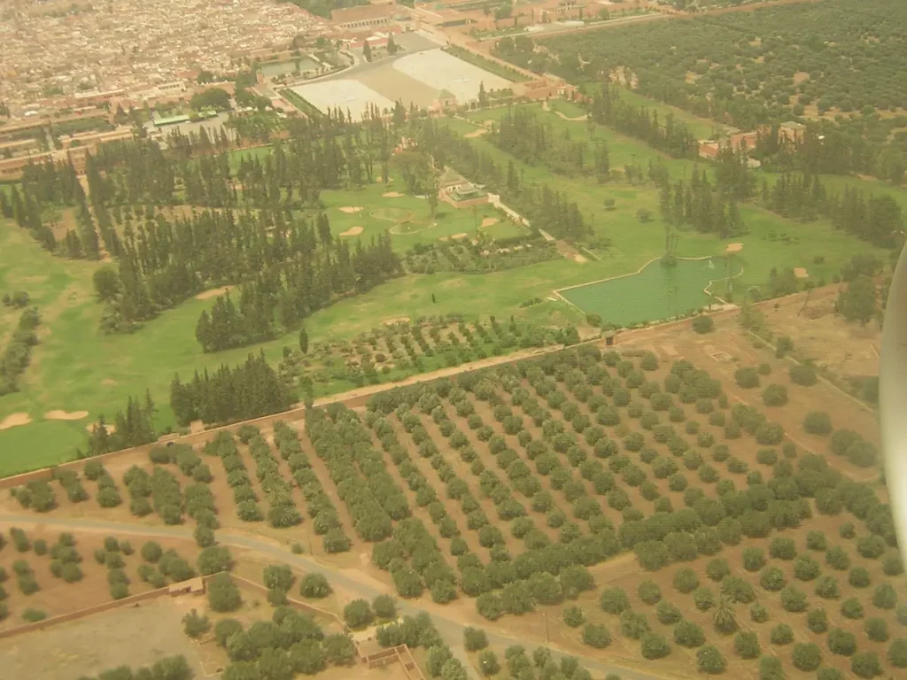 Agdal Gardens in Marrakech