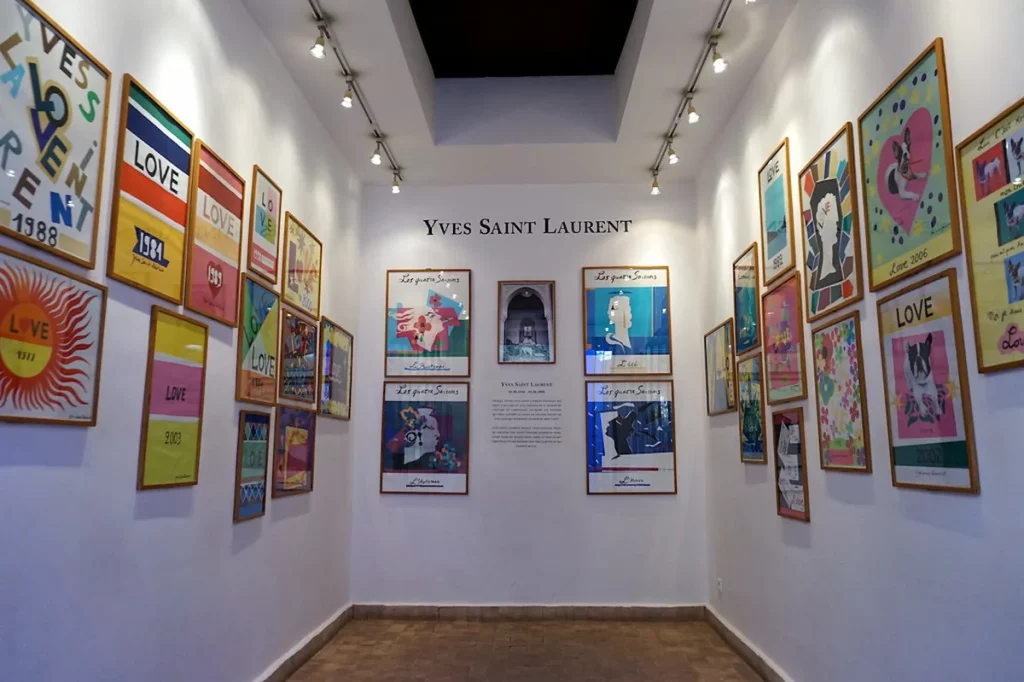 Exhibitions & Collections Yves Saint Laurent Marrakech museum