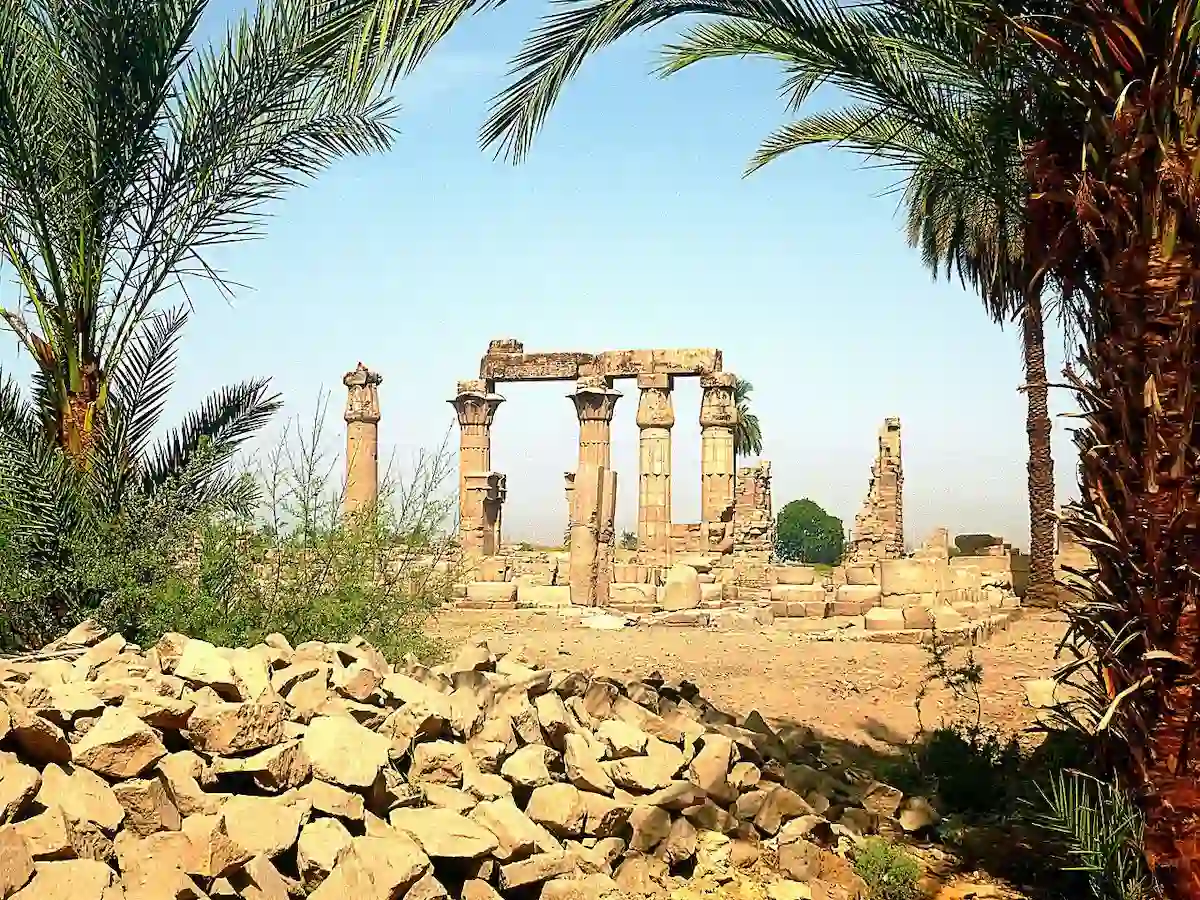 Medamud  temple of Montu