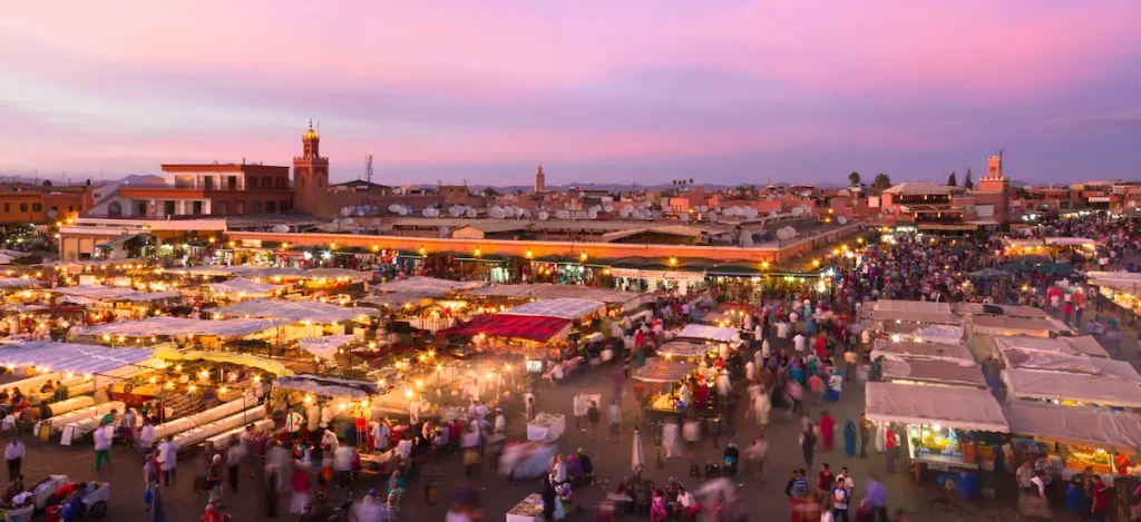  Jemaa el-Fnaa, Djema el-Fna or Djemaa el-Fnaa is a square and market place in Marrakesh