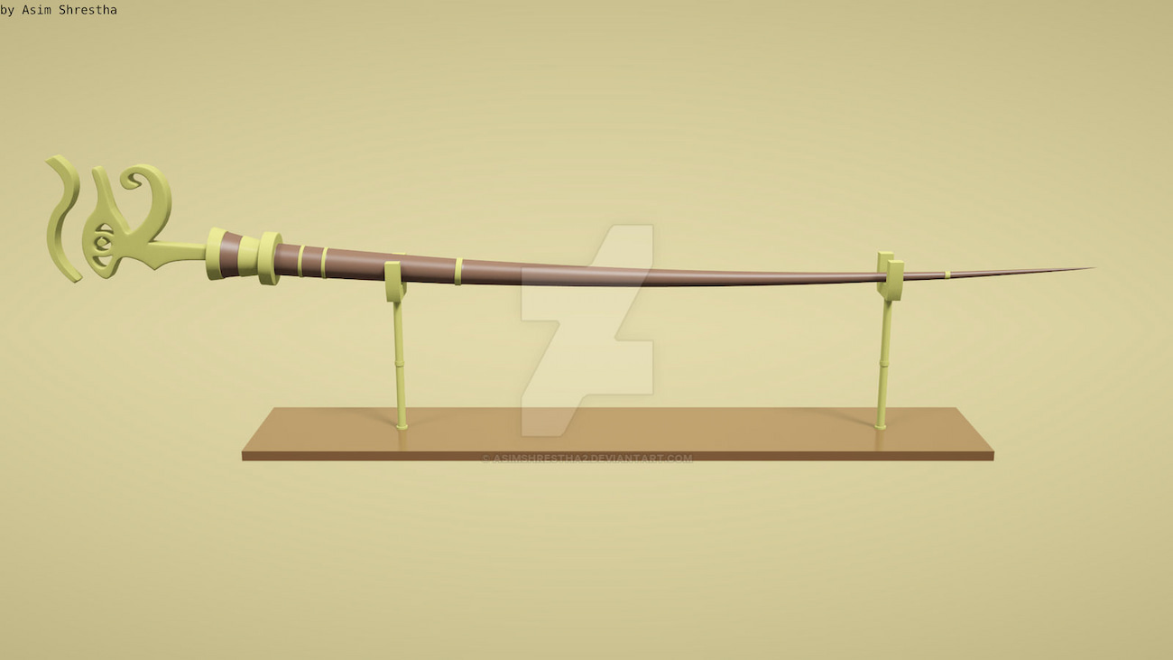 The staff of Ra, Sceptre of the gods