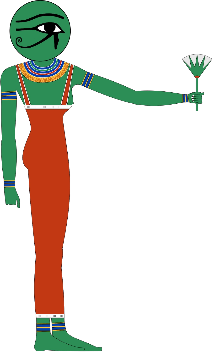 Wadjet as eye of Ra