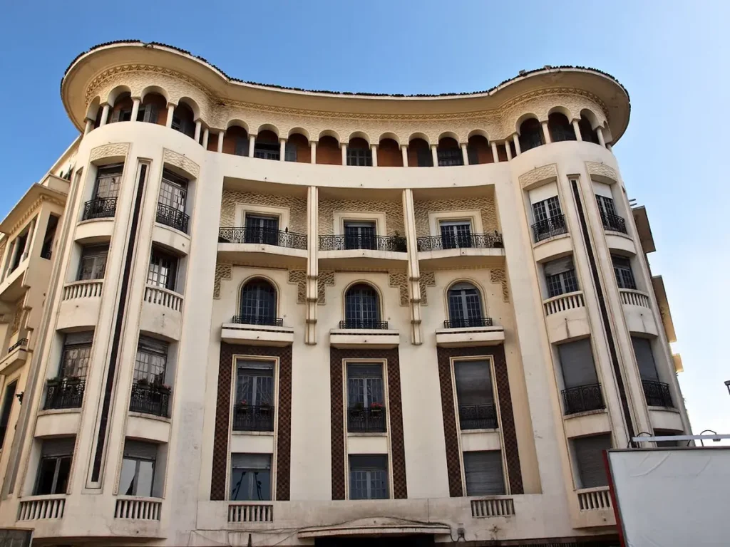 art deco architecture casablanca
