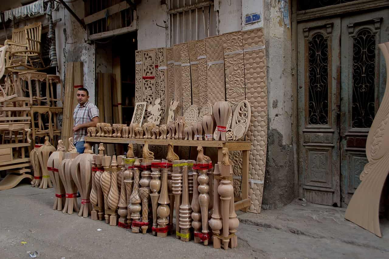 furniture industry, Damietta in Egypt
