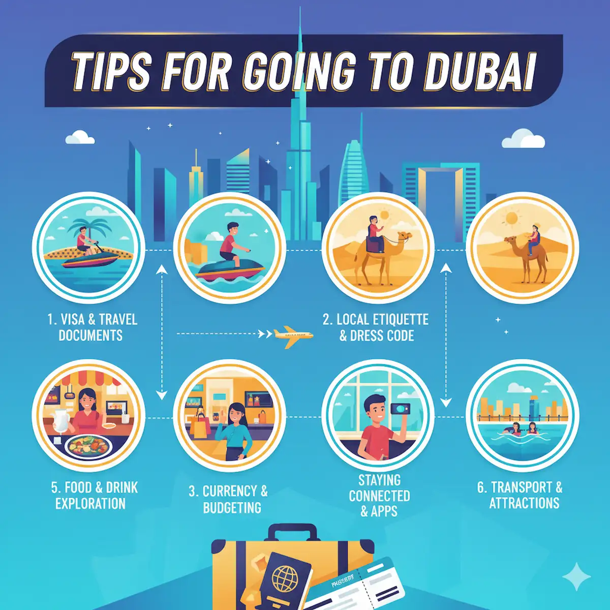 Top Tips For Going To Dubai Safe, and Happy