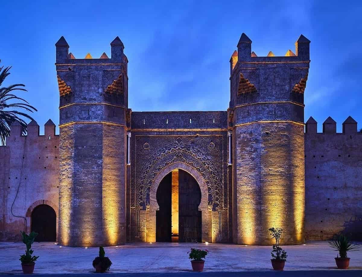 Chellah at Night