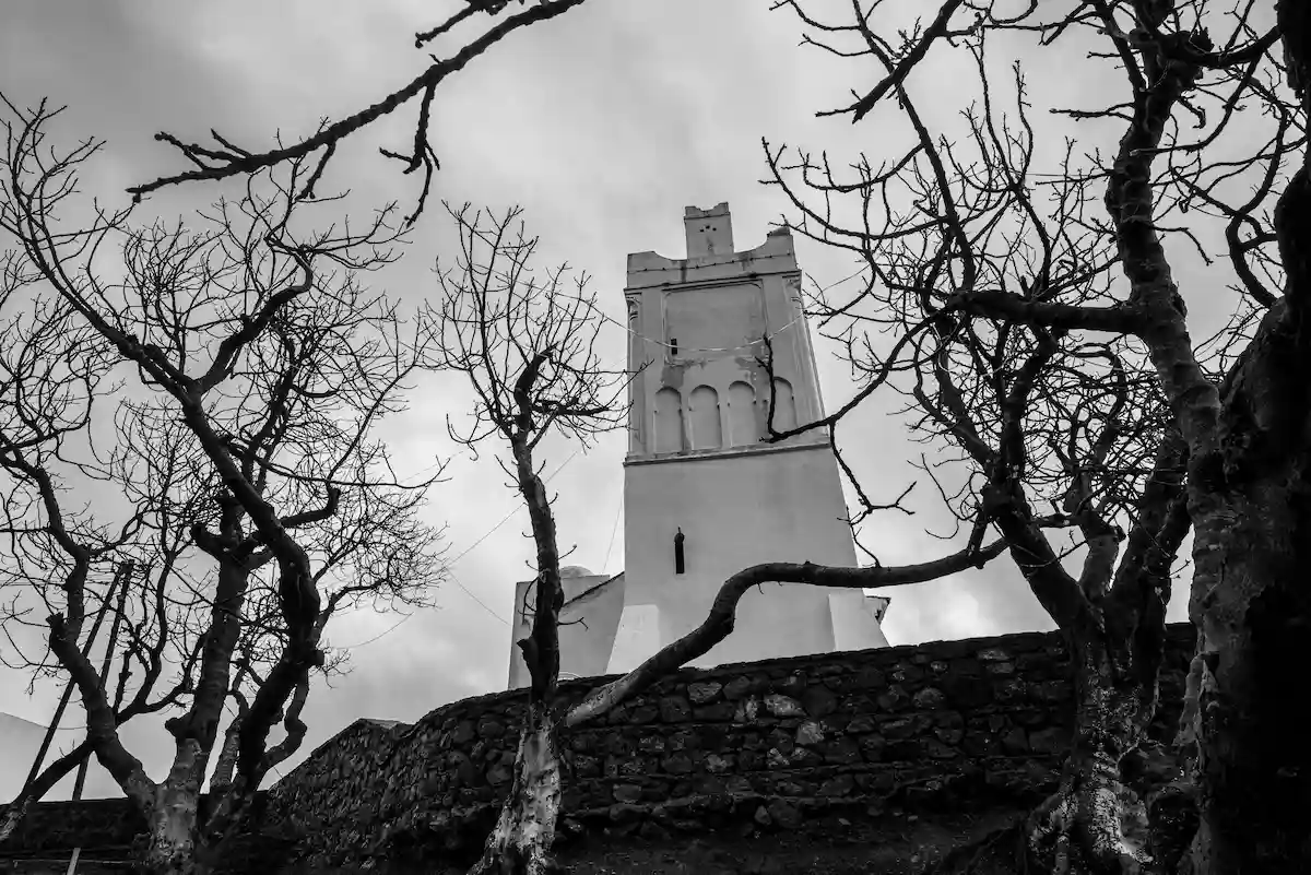 Spanish Mosque, Chefchaouen viewpoint, Chefchaouen, Rif Mountains, Morocco, North Africa