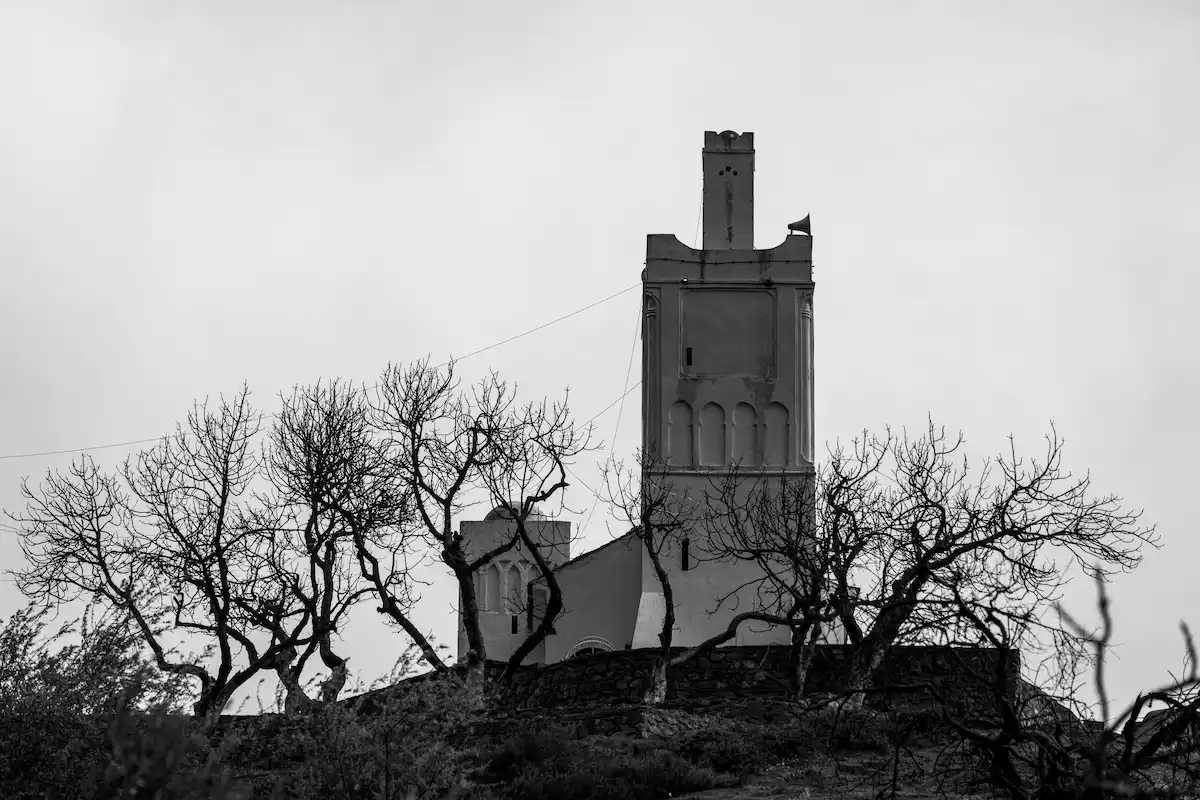 Spanish Mosque, Chefchaouen viewpoint, Chefchaouen, Rif Mountains, Morocco, North Africa
