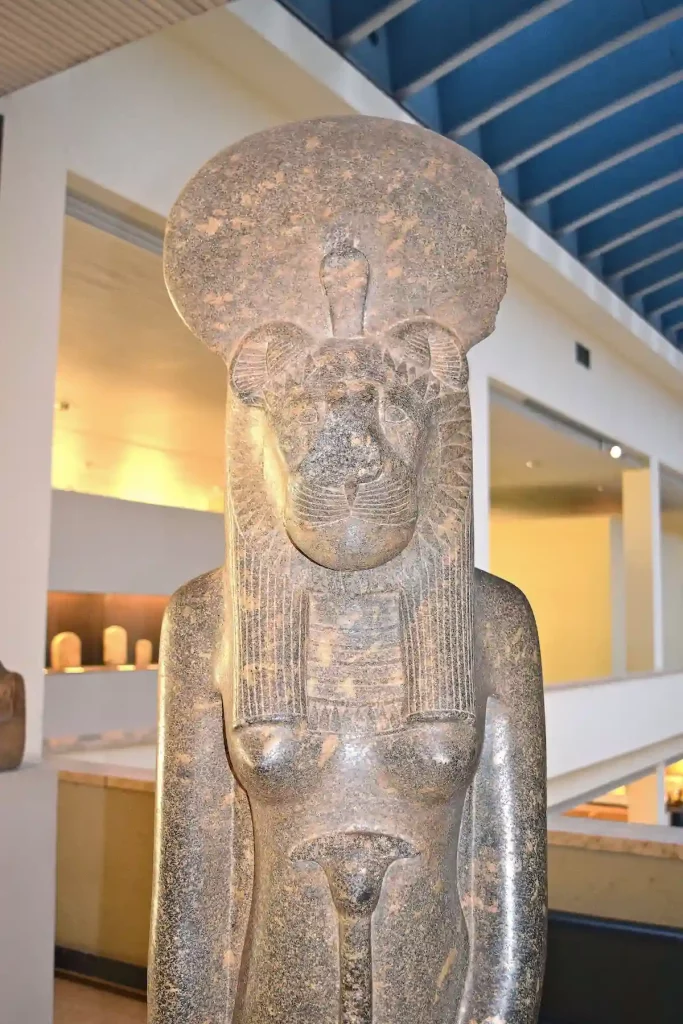 The statue of Sekhmet
