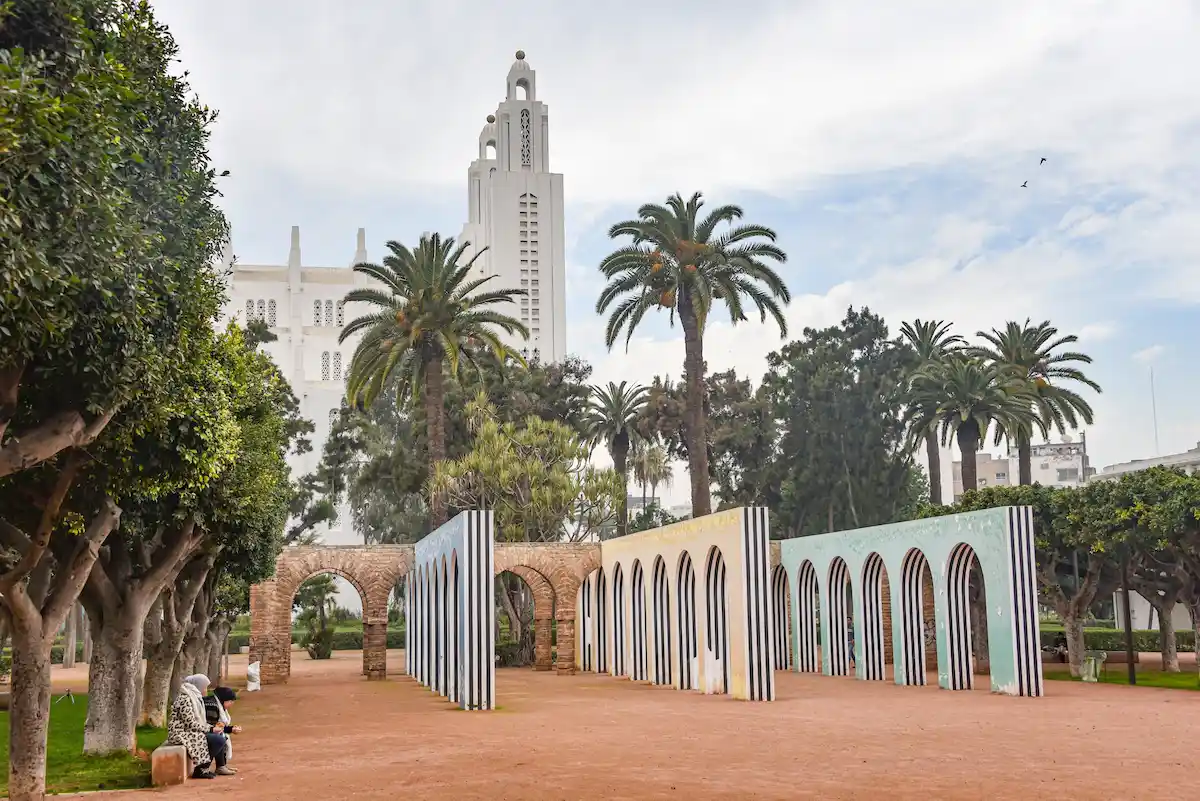 Casablanca, Morocco - Sacre Coeur Cathedral, The former Catholic Church of the Sacred Heart of Jesus in Casablanca, Morocco, built in 1930 