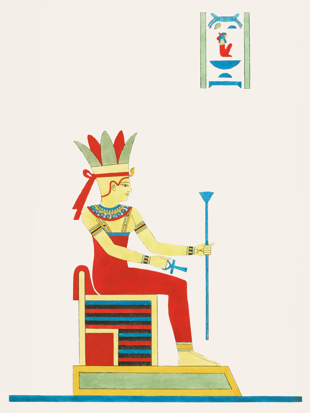 Ancient Egyptian goddess Anuket
